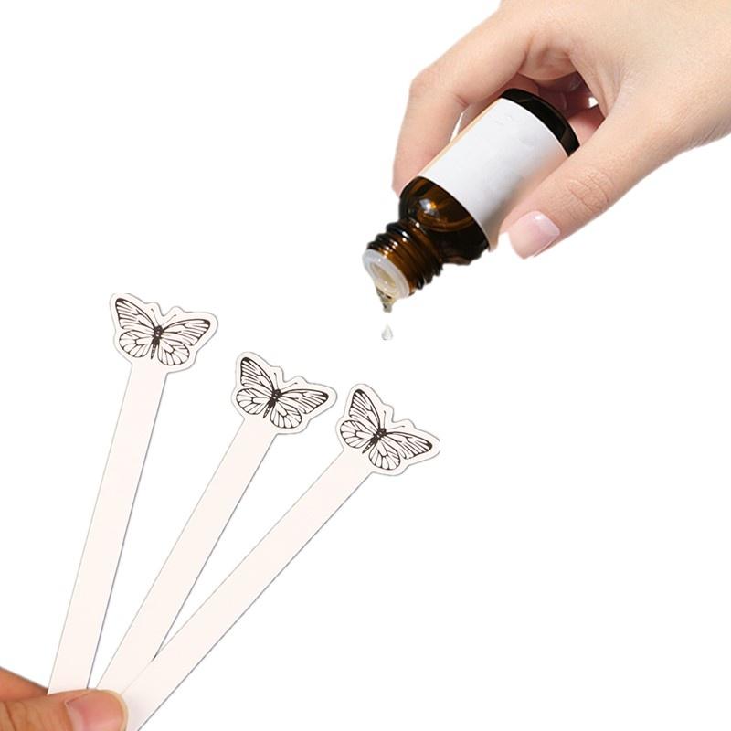 Fragrance-Oils Perfume - 100Pcs Creative Butterfly Shape Testing Aromatherapy