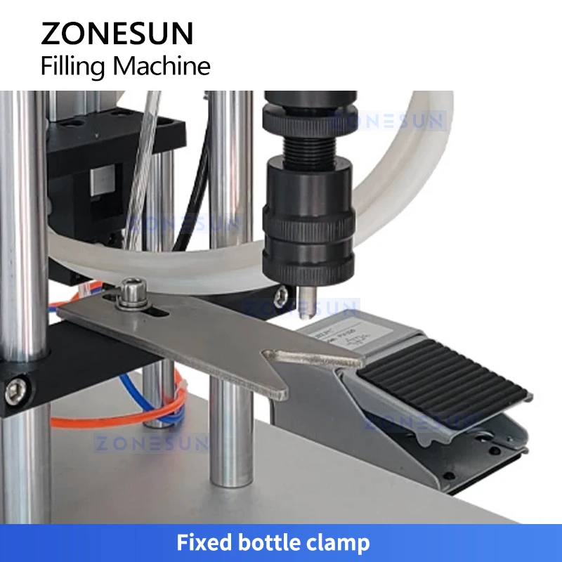 Perfume Fragrance Levels - ZONESUN ZS-YTZL500Q Pneumatic Vacuum Filling Machine