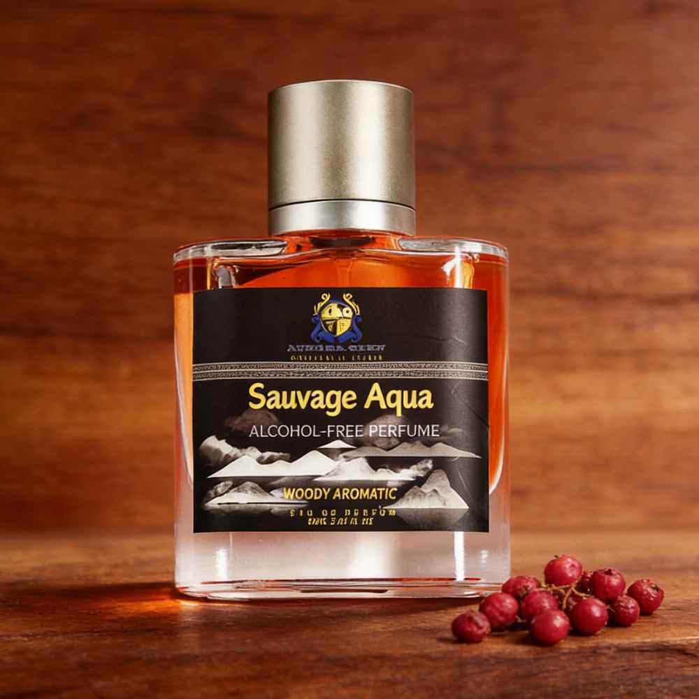 Perfume Aqua Fragrance - Sauvage Aqua: Spicy Woody Men's Fragrance,