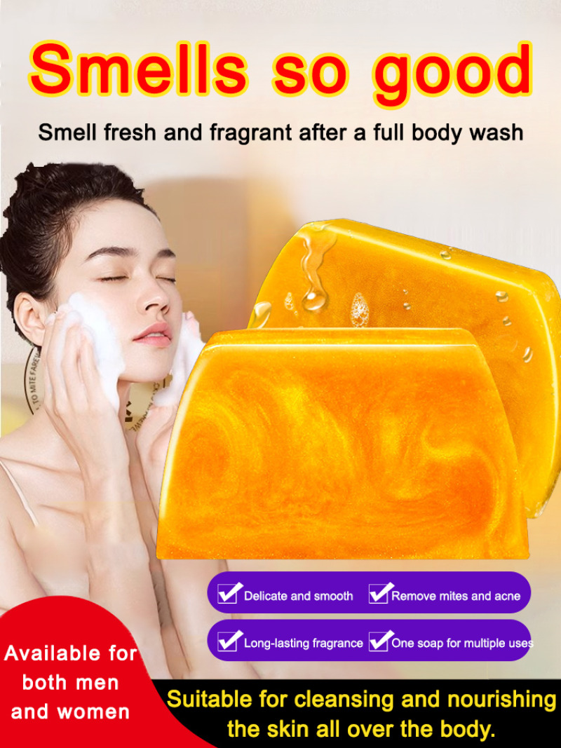Perfume Fragrance Soap - Amino Acid Handmade Perfume Gold Essential