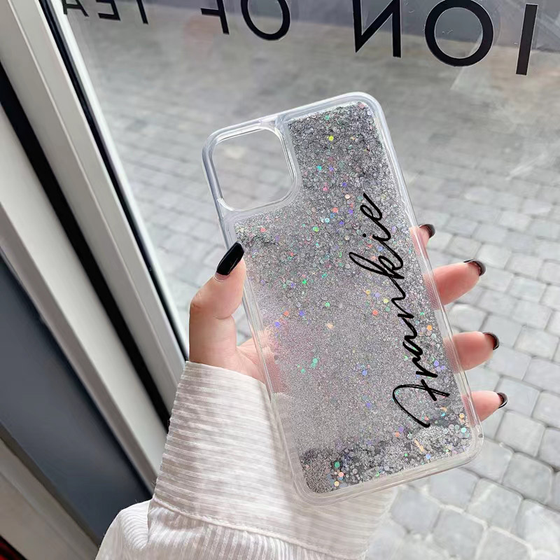Fragance X - Customized Name picture Glitter Gold Silver