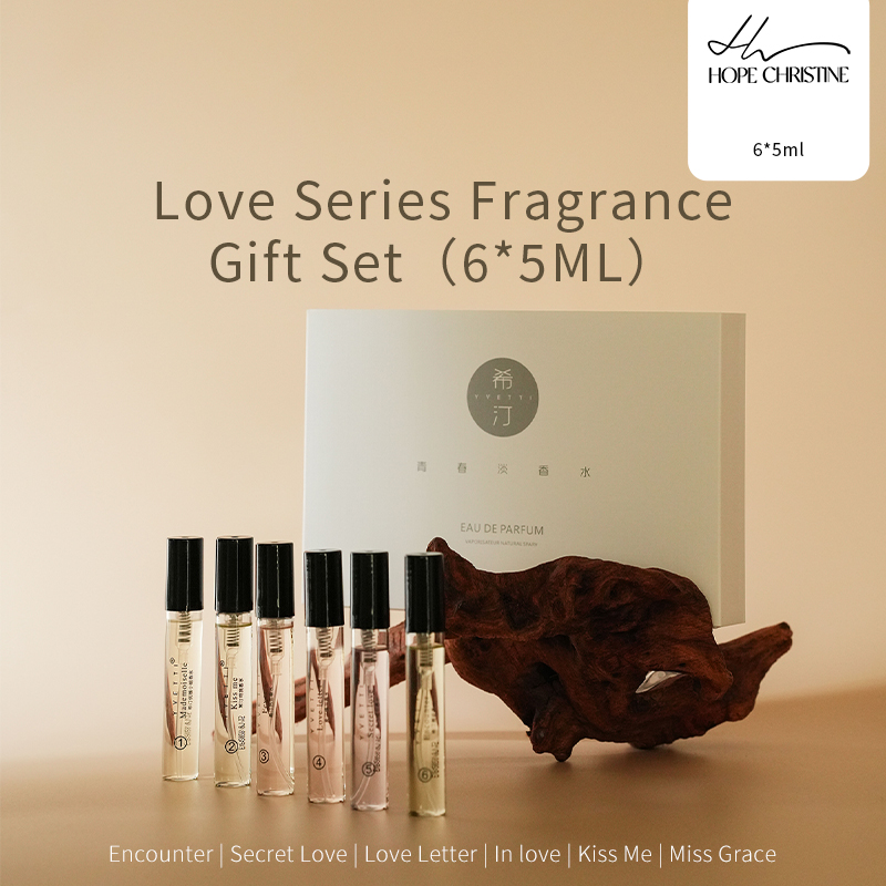 Perfume Aqua Fragrance - HOPE CHRISTINE Love 6pcs Mini Perfume