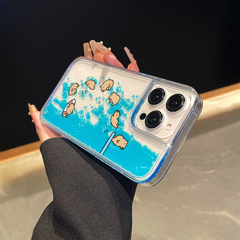 Luxury blue water Cute Capybar - Fragance X ulasan dan harga