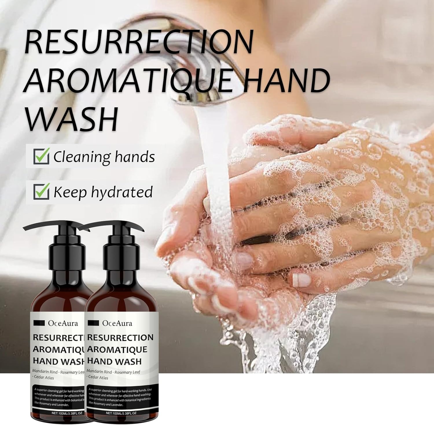 100ML Aromatic Hand Sanitizer  - Perfume Fragrance Soap ulasan dan harga