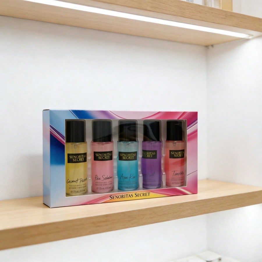 5-in-1 Women's Perfume Gift Se - Perfume Aqua Fragrance ulasan dan harga