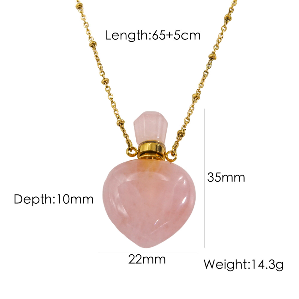 V. Stainless Steel Heart Style - Perfume Và Fragrance ulasan dan harga