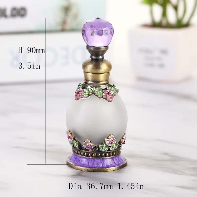 15ml Plum Peony Sunflowers Met - Perfume Fragrance Attar ulasan dan harga