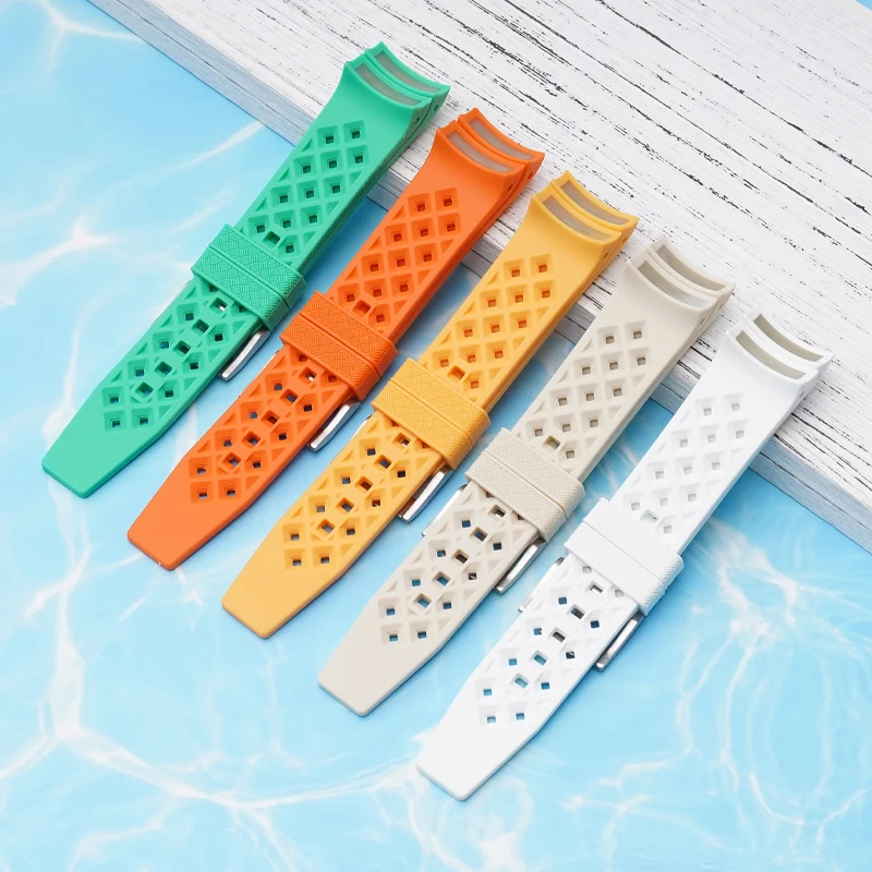 Curved End Strap for Swatch X  - Fragance X ulasan dan harga