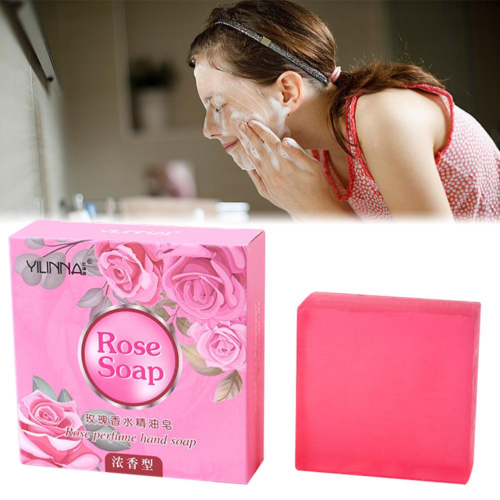 Pure Handmade Natural Rose Ess - Perfume Fragrance Soap ulasan dan harga