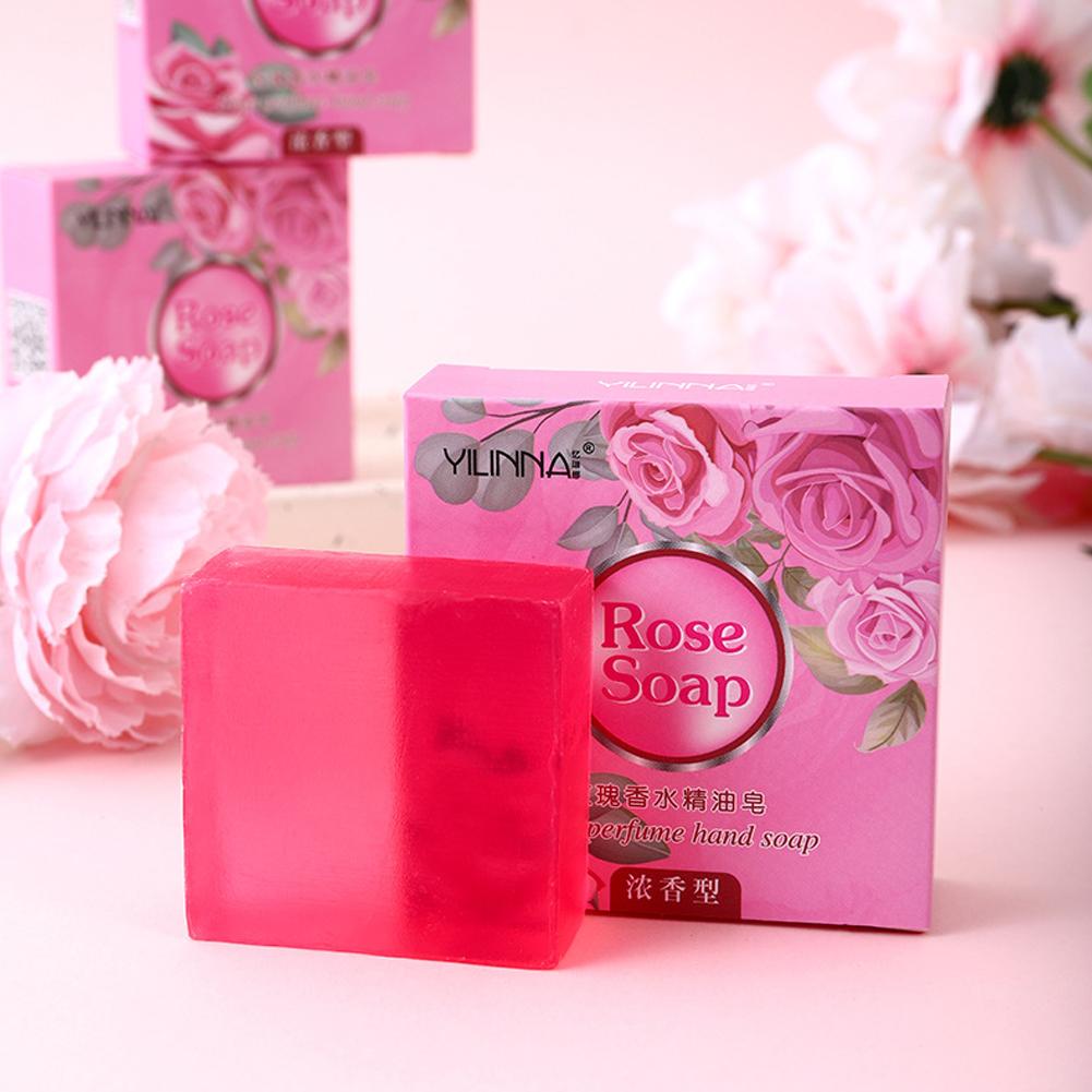 Pure Handmade Natural Rose Ess - Perfume Fragrance Soap ulasan dan harga