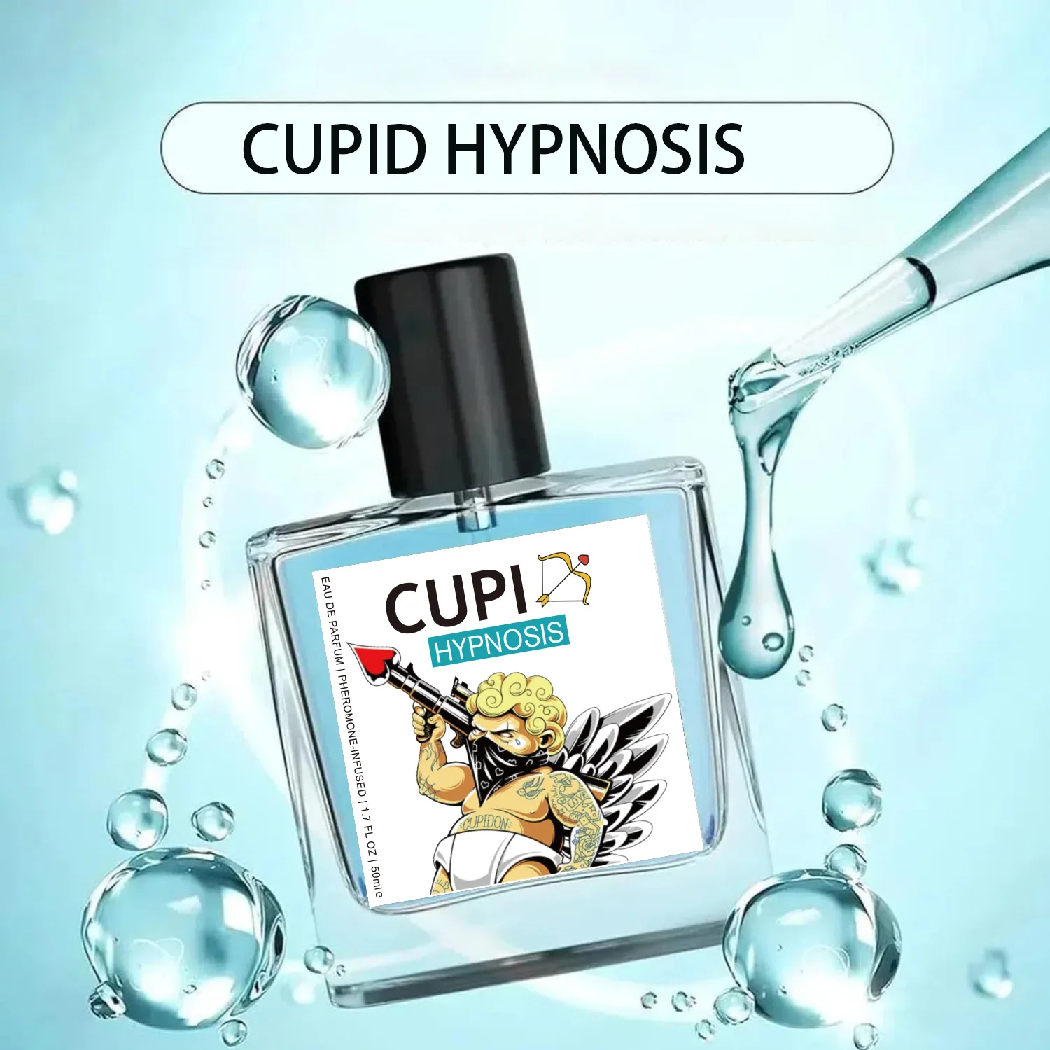 10/50ML Cupid Pheromone Hypnos - Perfume Aqua Fragrance ulasan dan harga