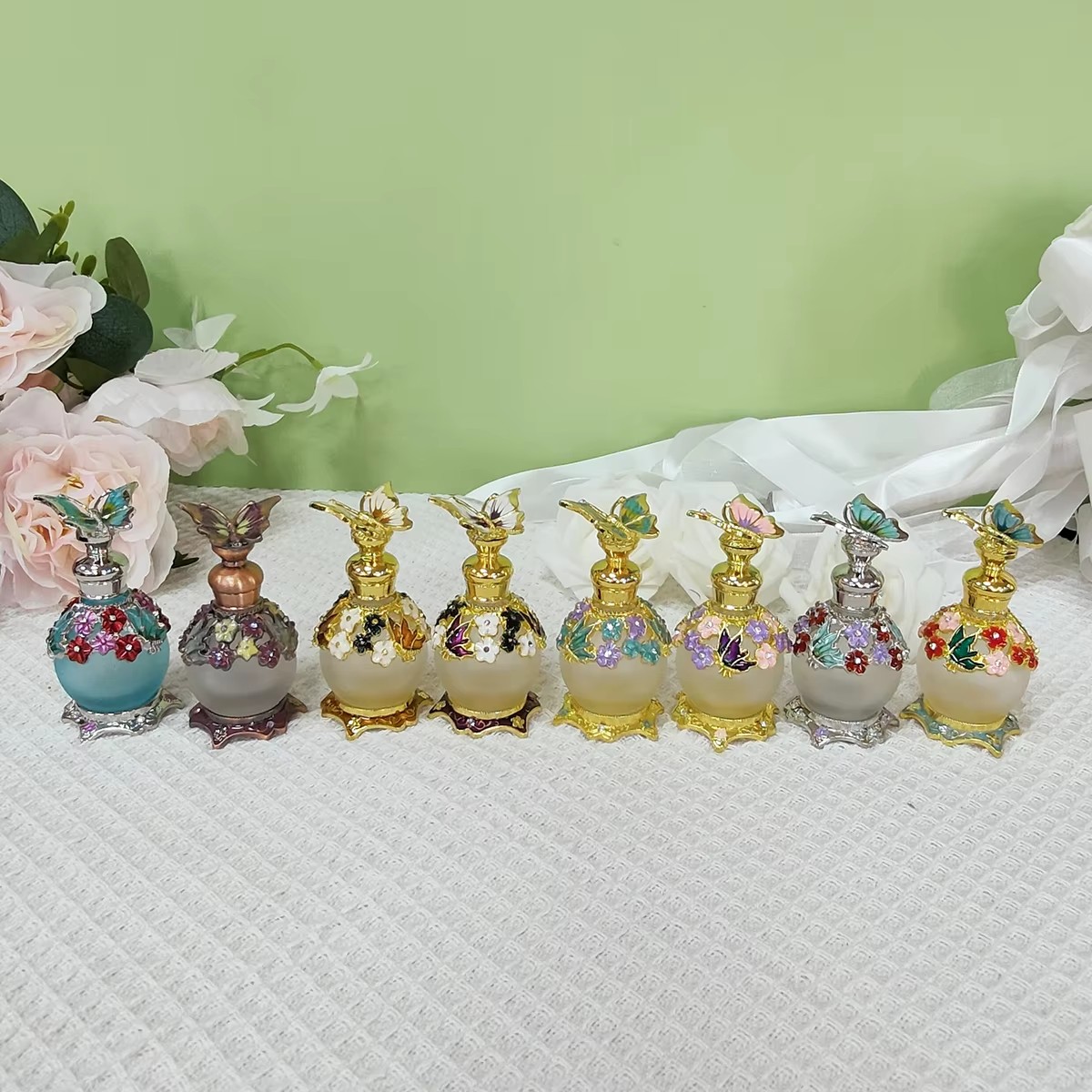 15ml Metal Butterfly Refillabl - Perfume Fragrance Attar ulasan dan harga