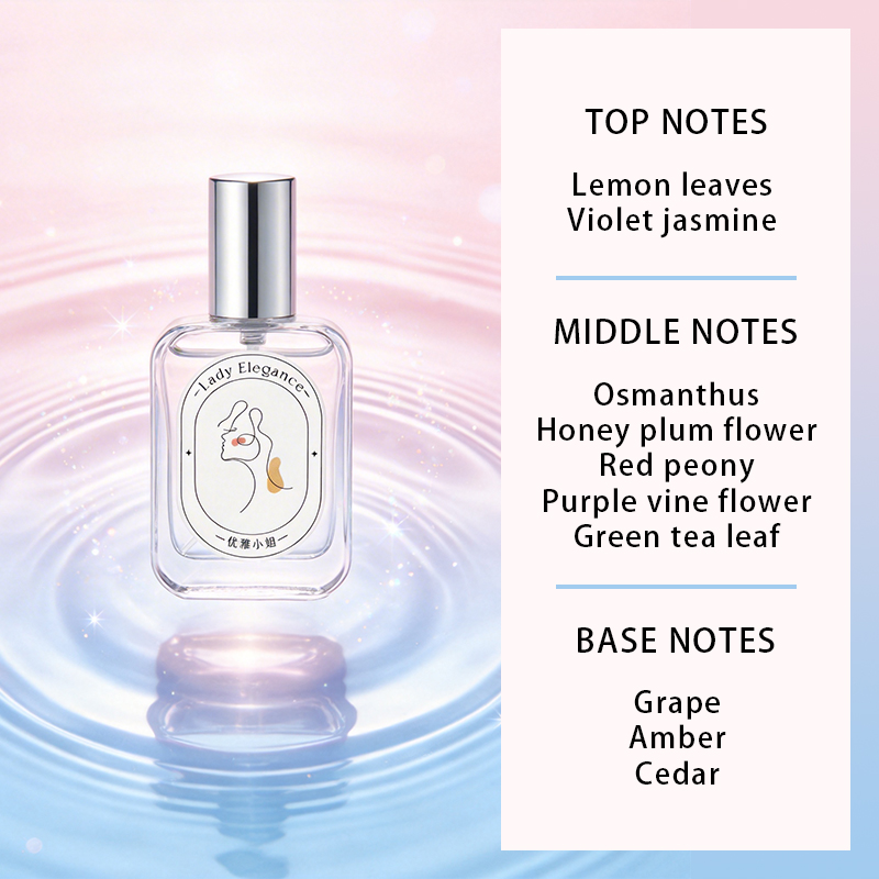 Elegant Lady Fresh Fruity Flor - Perfume Aqua Fragrance ulasan dan harga