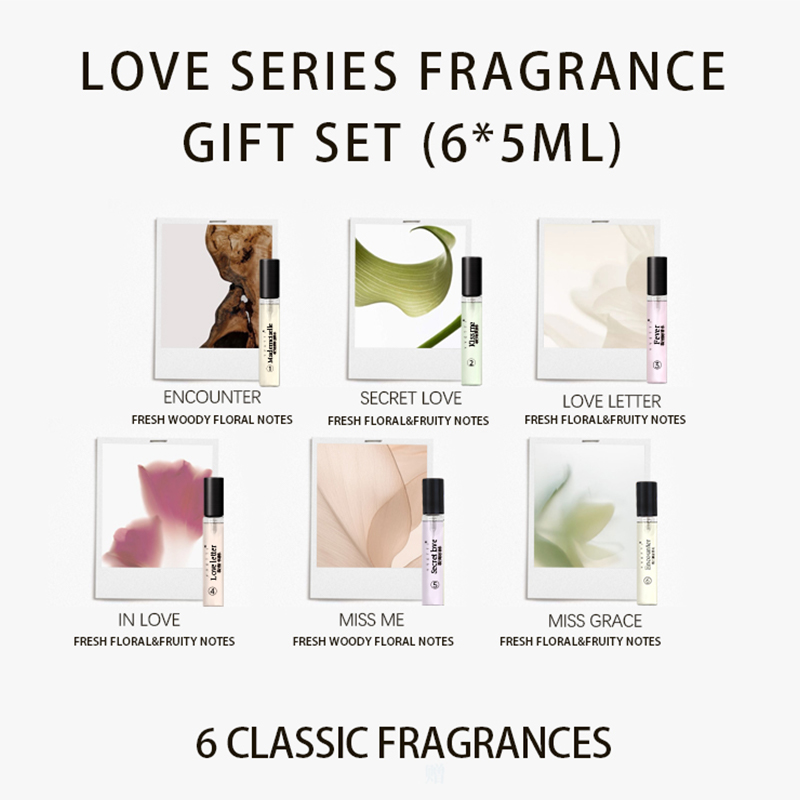 HOPE CHRISTINE Love 6pcs Mini  - Perfume Aqua Fragrance ulasan dan harga