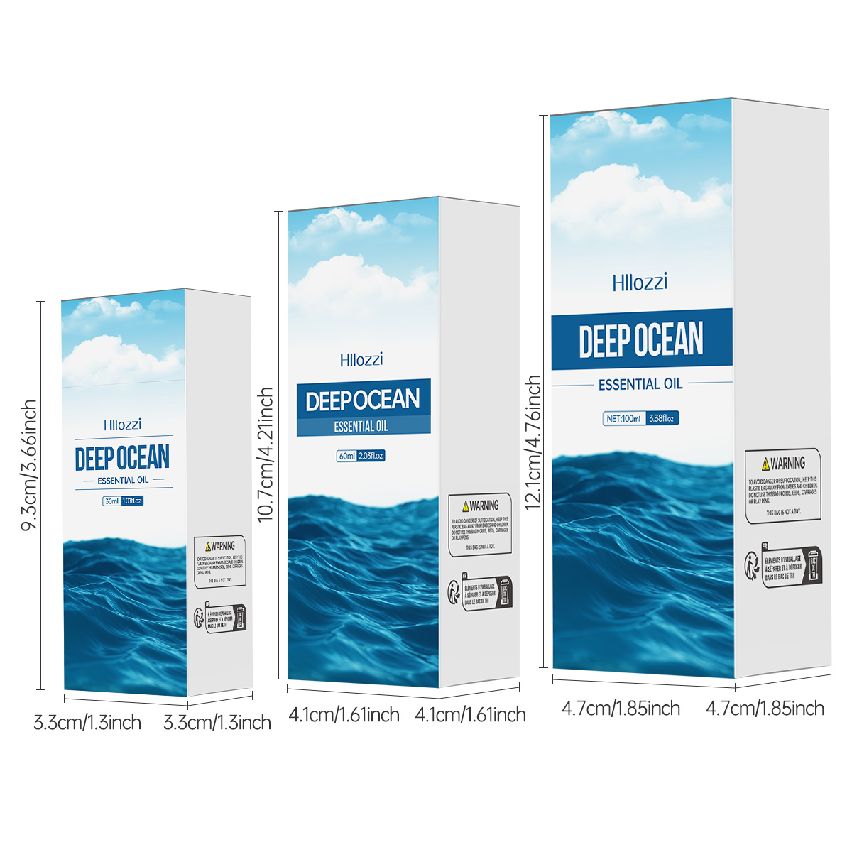 100ml/60ml/30ml Deep Sea Essen - Perfume Fragrance Soap ulasan dan harga