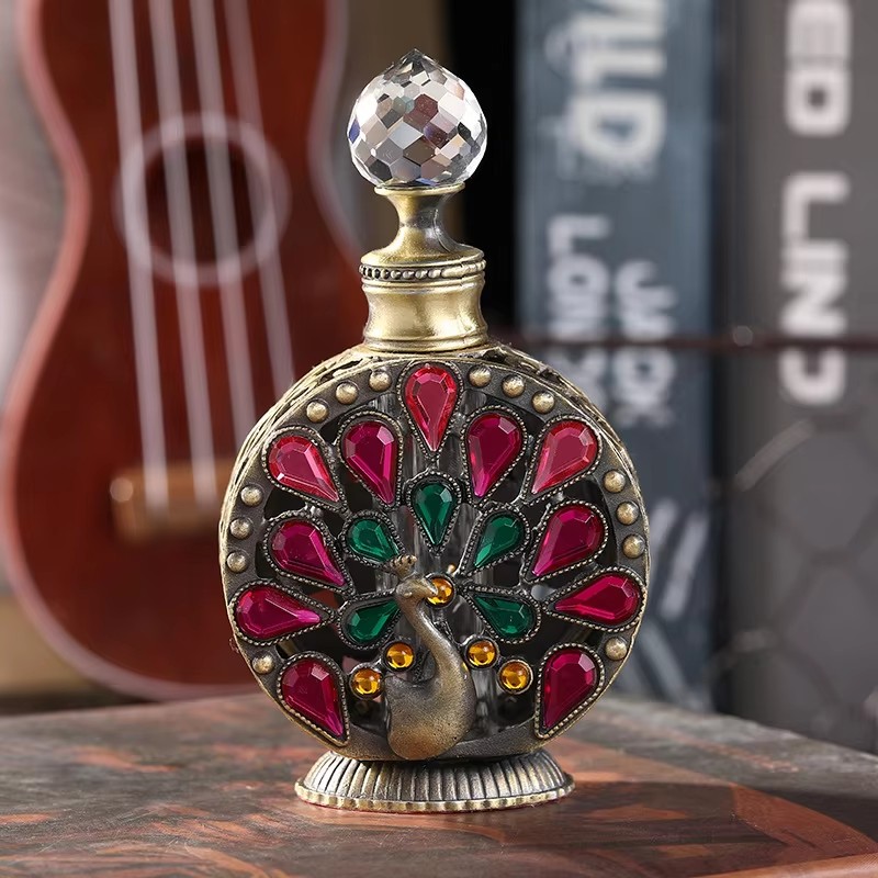 60pcs 12ml Arab Peacock Stones - Perfume Fragrance Attar ulasan dan harga